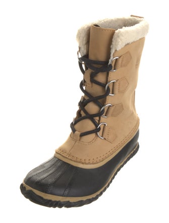 Sorel Leather Lace-Up Boots