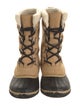 Sorel Leather Lace-Up Boots