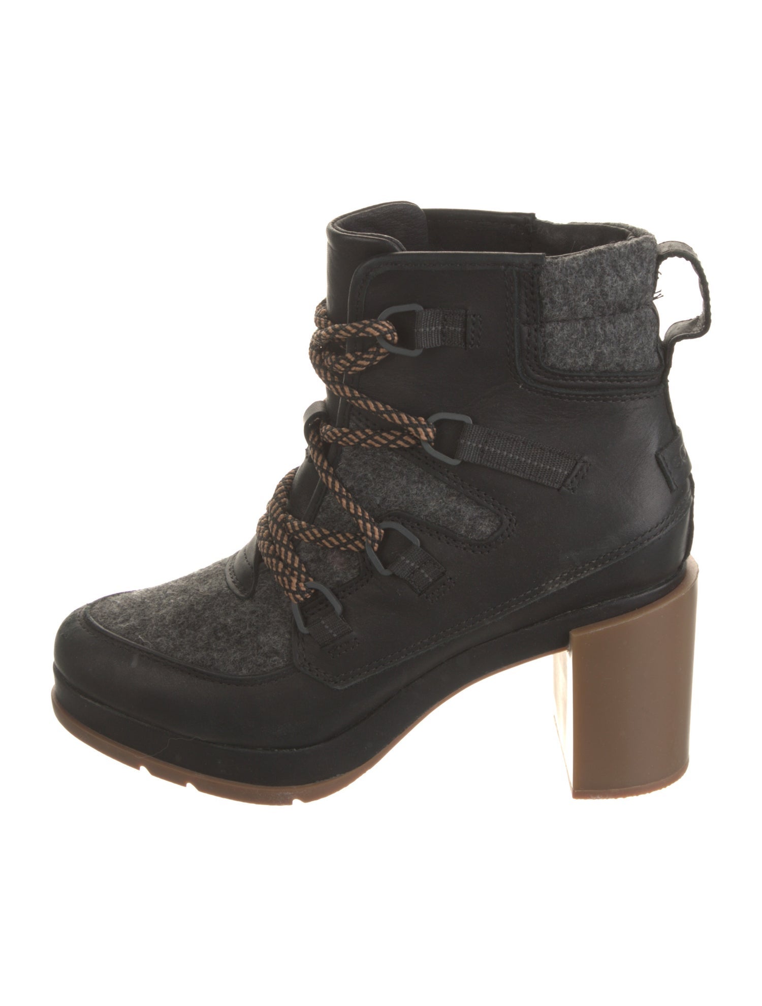 Sorel Leather Lace-Up Boots