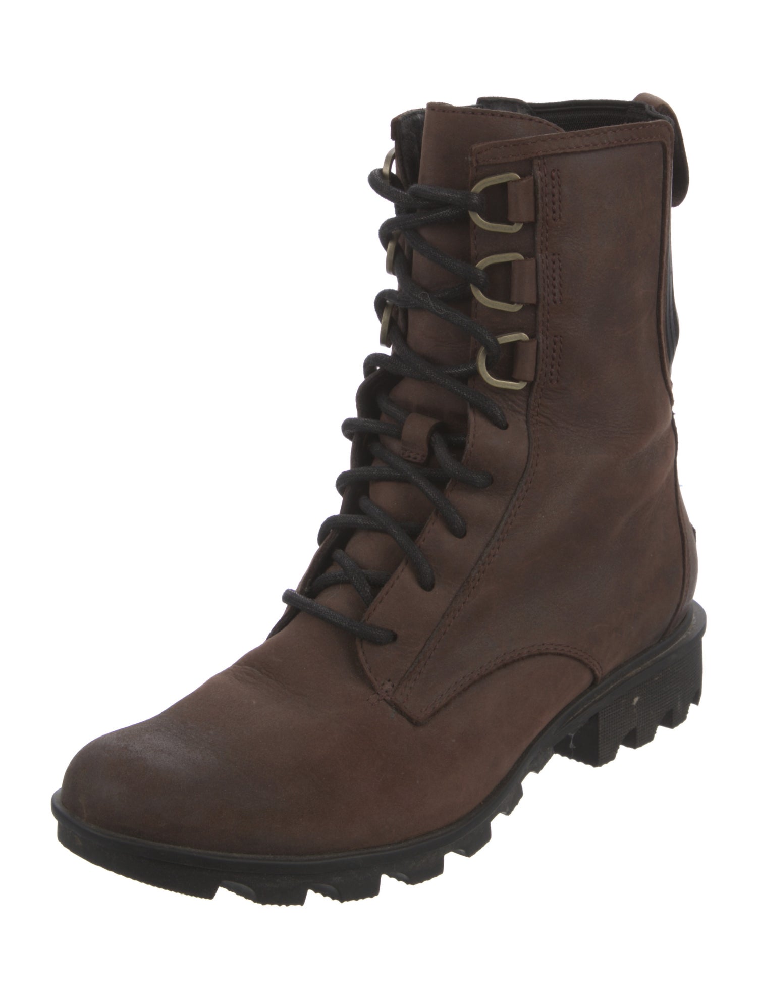Sorel Suede Combat Boots