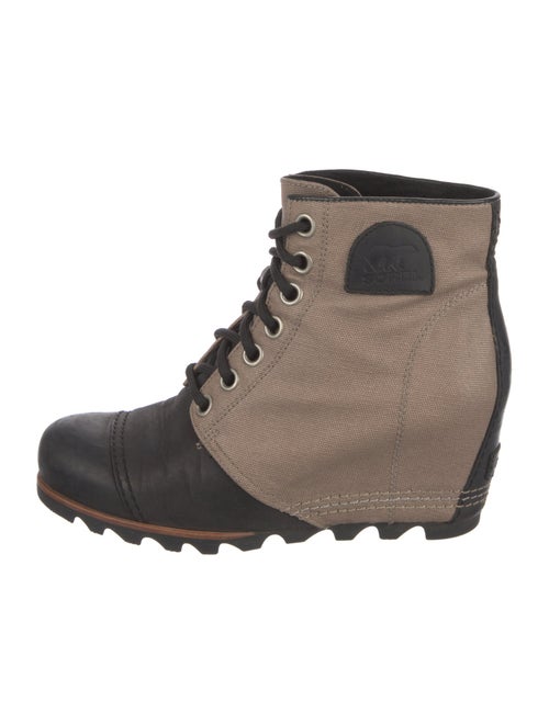 Sorel Canvas Lace-Up Boots