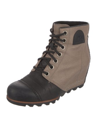 Sorel Canvas Lace-Up Boots