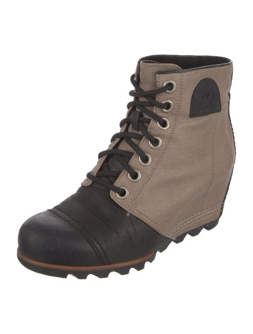 Sorel Canvas Lace-Up Boots