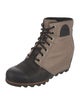 Sorel Canvas Lace-Up Boots