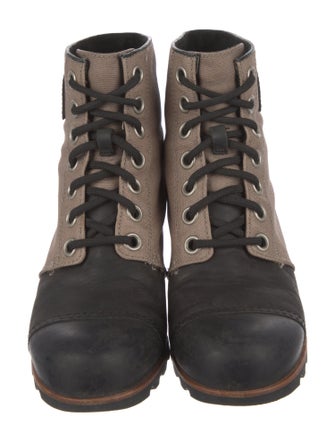 Sorel Canvas Lace-Up Boots