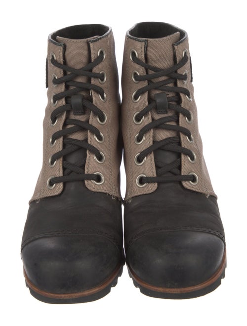 Sorel Canvas Lace-Up Boots