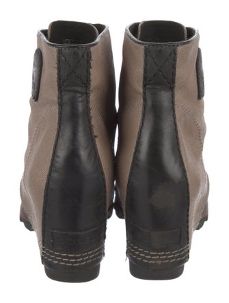 Sorel Canvas Lace-Up Boots