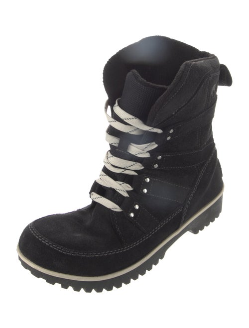 Sorel Suede Combat Boots
