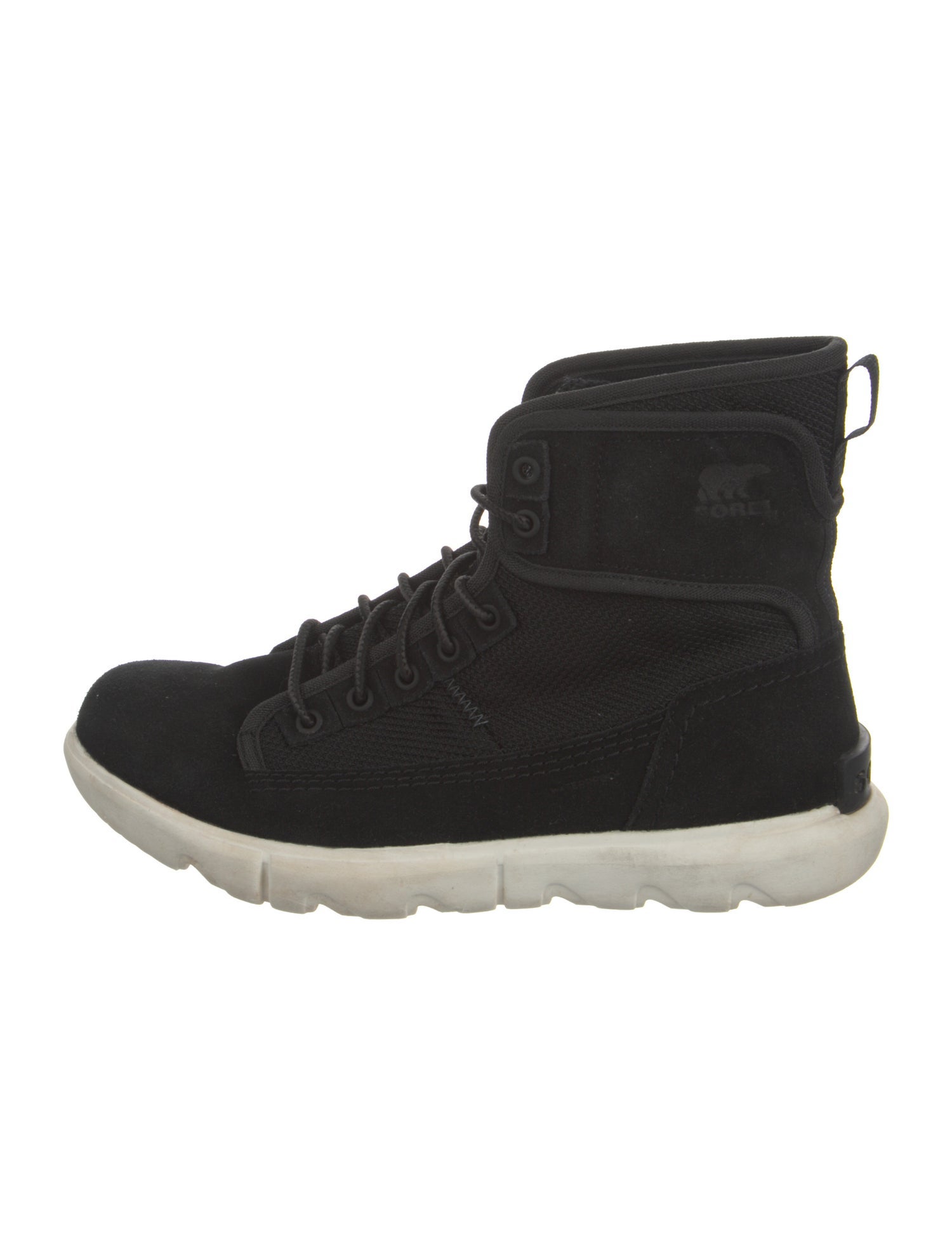 Sorel Suede Combat Boots