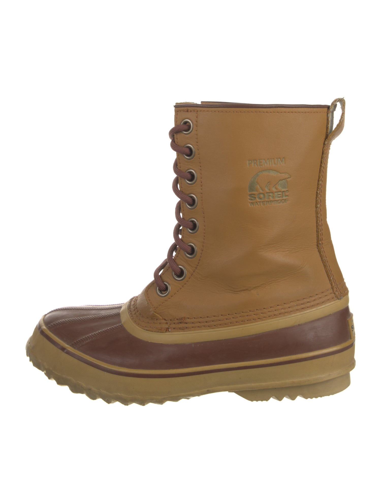 Sorel Leather Lace-Up Boots