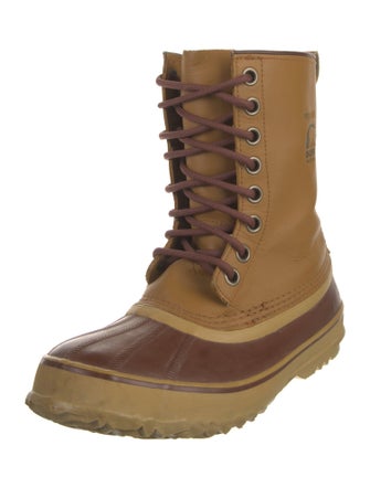 Sorel Leather Lace-Up Boots