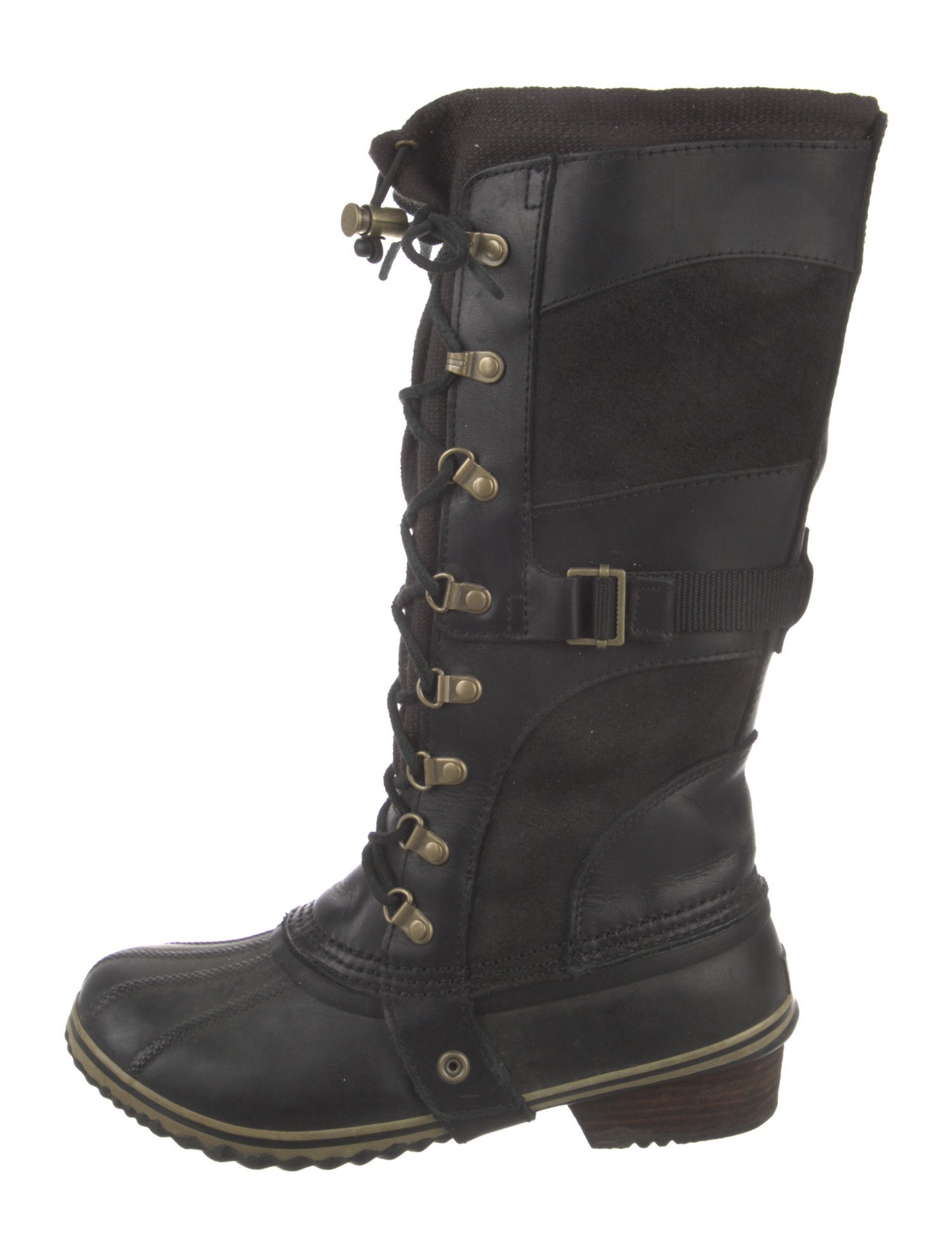 Sorel Leather Lace-Up Boots