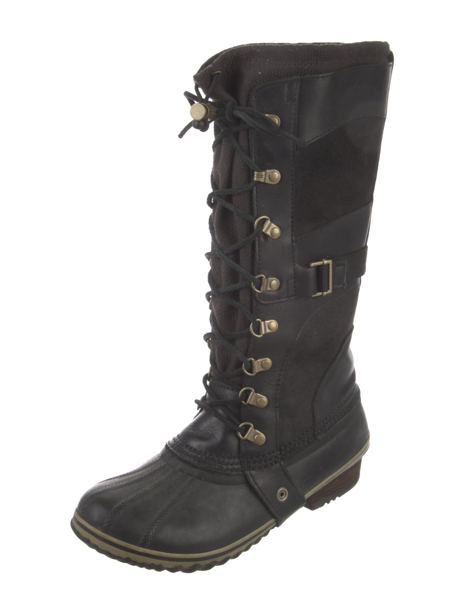 Sorel Leather Lace-Up Boots