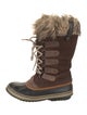 Sorel Suede Printed Lace-Up Boots
