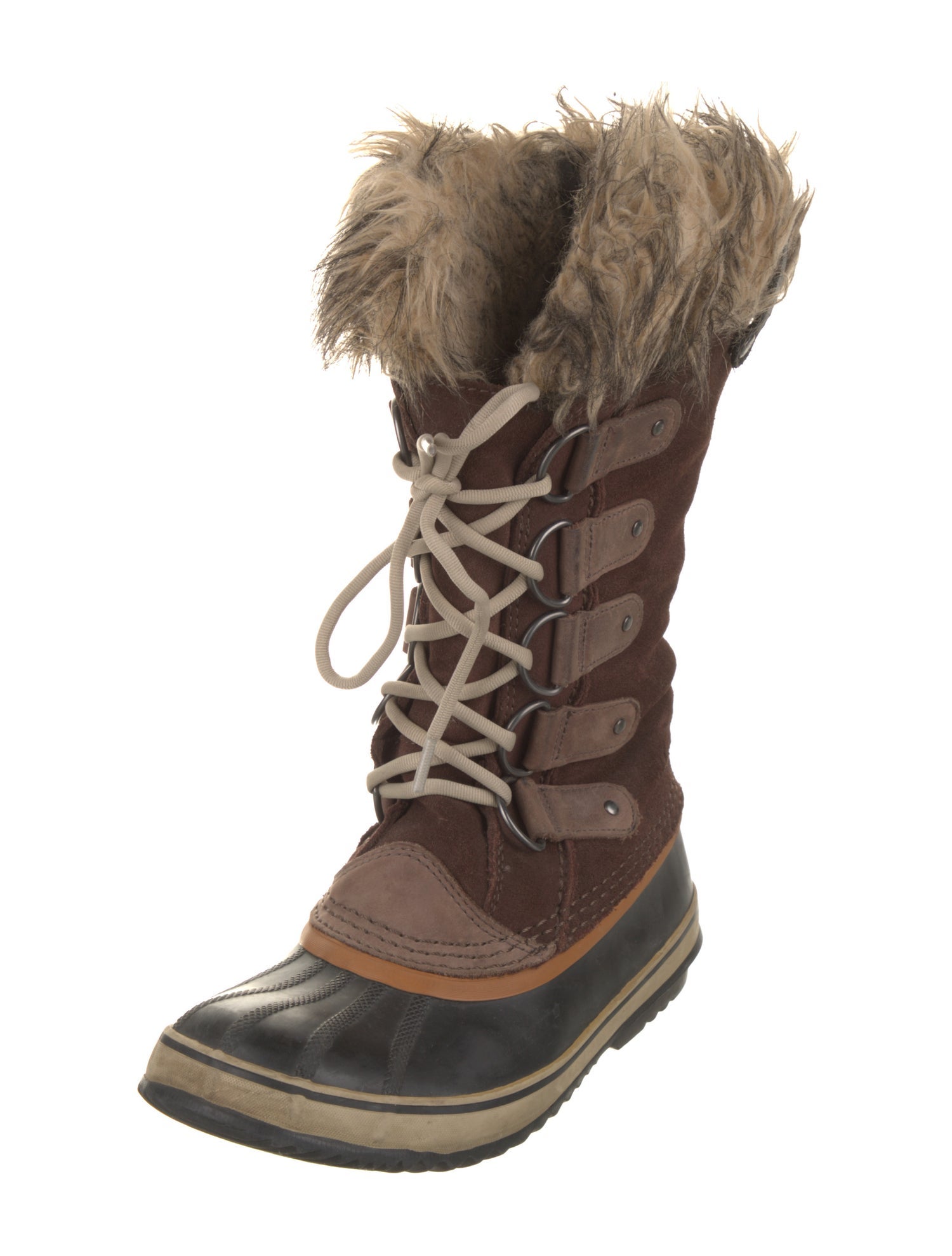 Sorel Suede Printed Lace-Up Boots