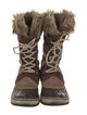 Sorel Suede Printed Lace-Up Boots