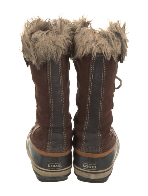 Sorel Suede Printed Lace-Up Boots