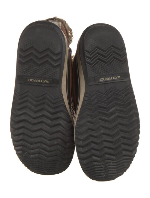 Sorel Suede Printed Lace-Up Boots