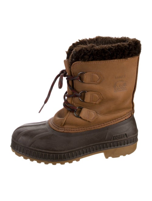Sorel Suede Lace-Up Boots