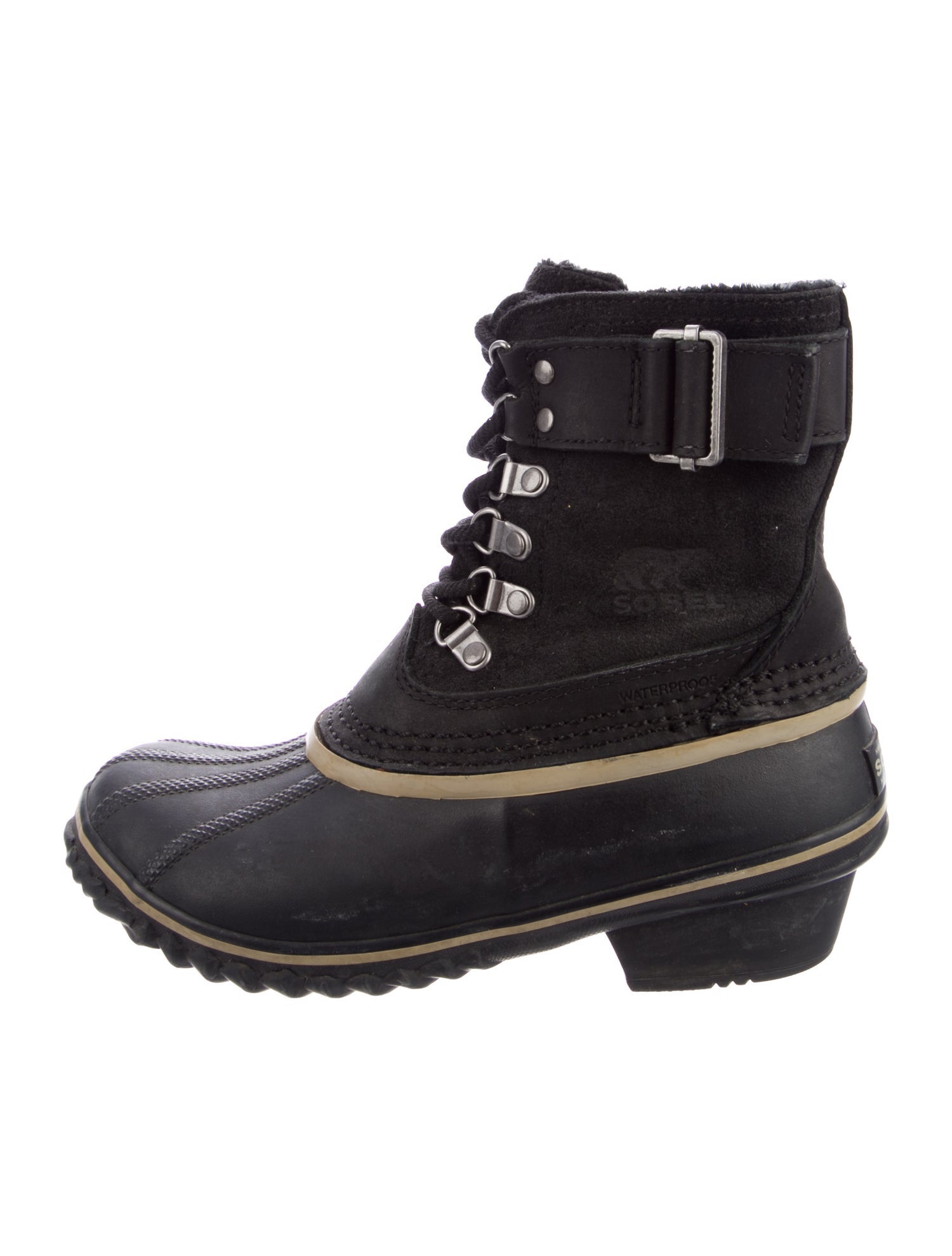 Sorel Suede Moto Boots