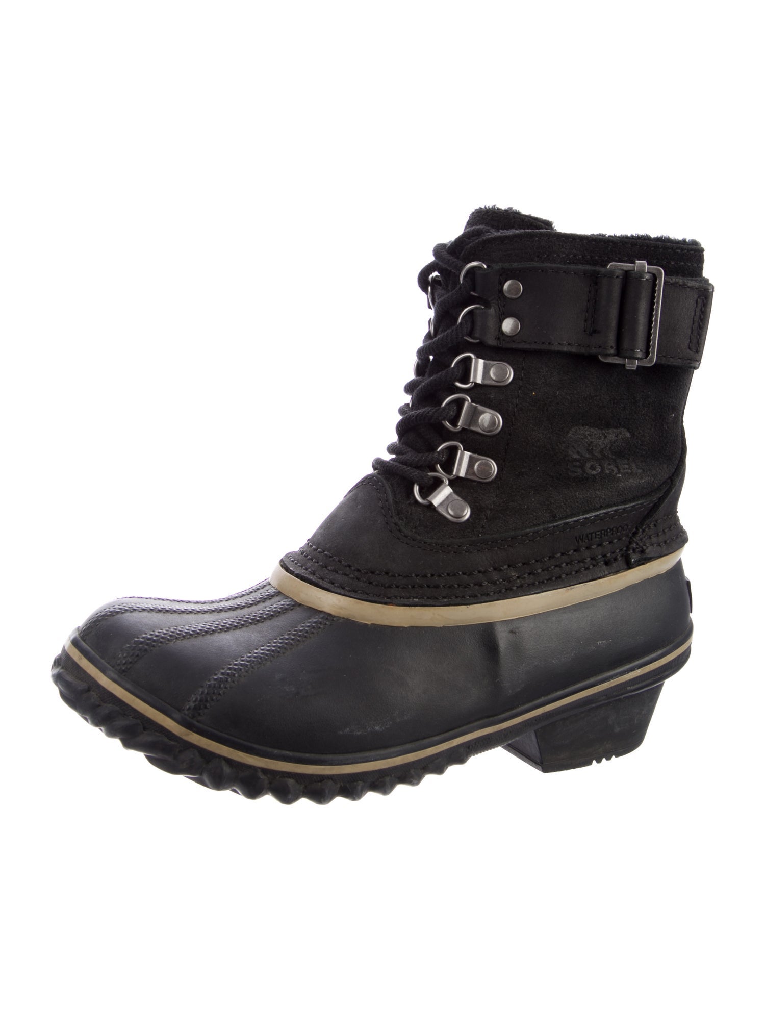 Sorel Suede Moto Boots