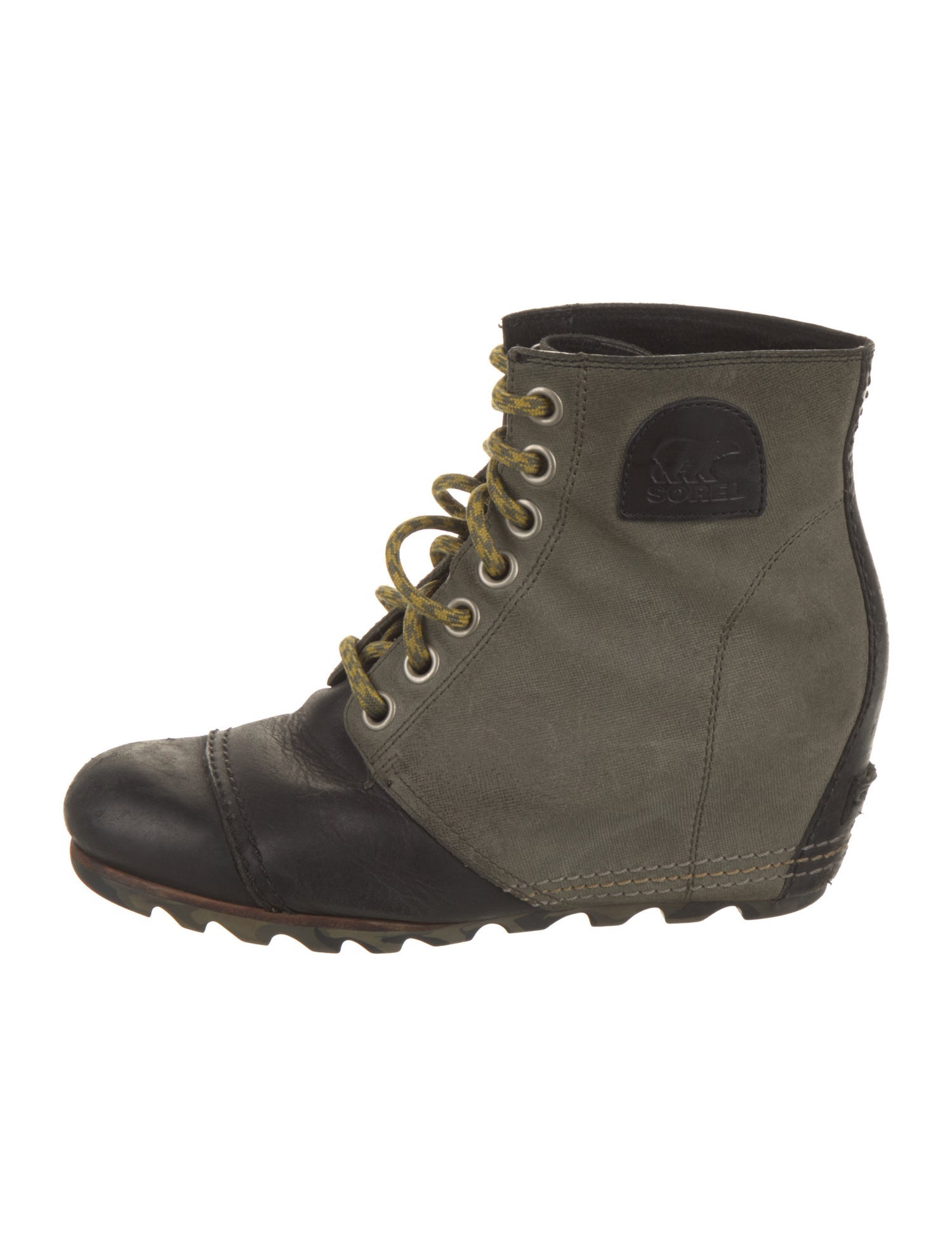Sorel Canvas Lace-Up Boots