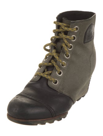 Sorel Canvas Lace-Up Boots