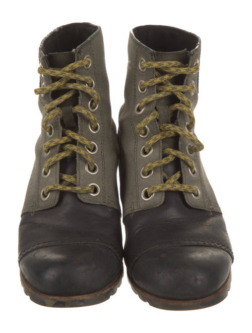 Sorel Canvas Lace-Up Boots