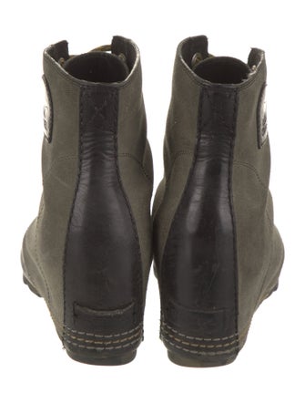 Sorel Canvas Lace-Up Boots