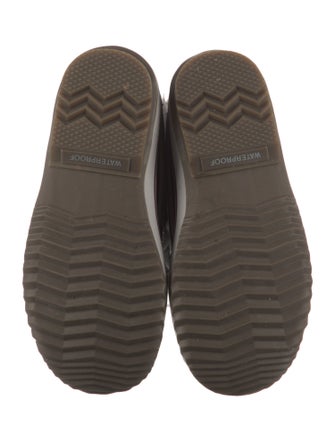 Sorel Suede Faux Fur Trim Lace-Up Boots