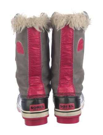 Sorel Suede Printed Lace-Up Boots