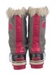 Sorel Suede Printed Lace-Up Boots