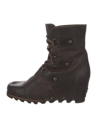 Sorel Leather Lace-Up Boots
