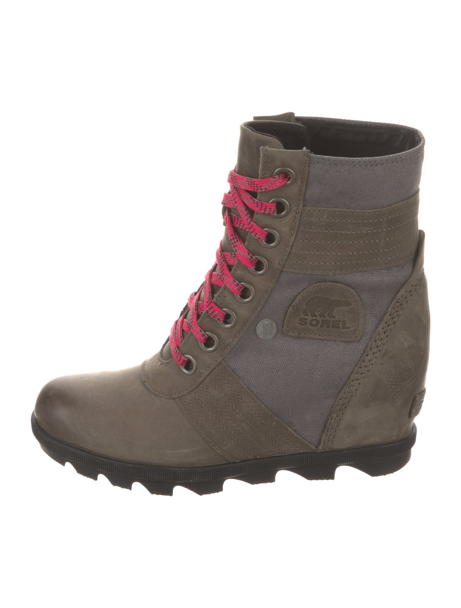 Sorel Leather Combat Boots