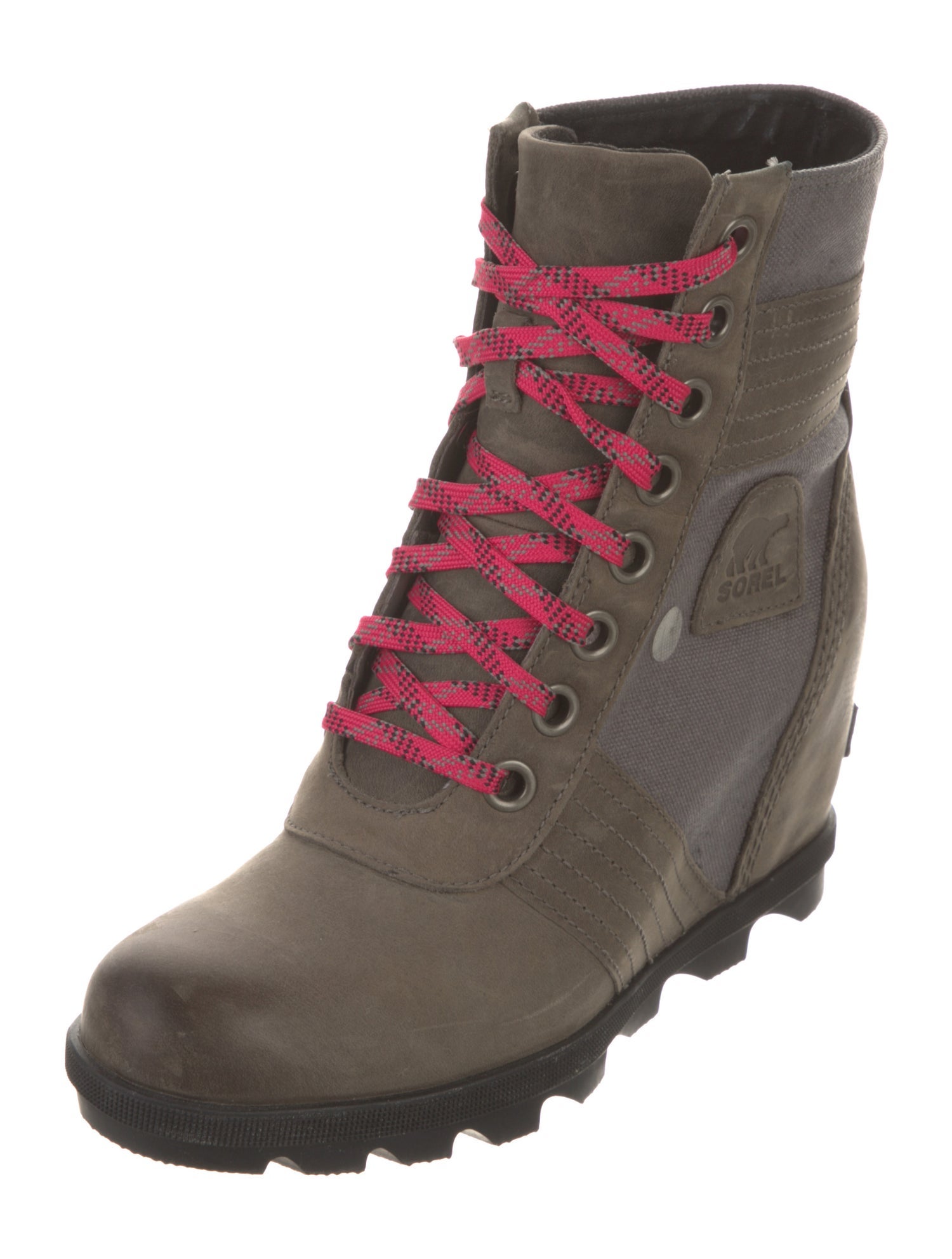 Sorel Leather Combat Boots