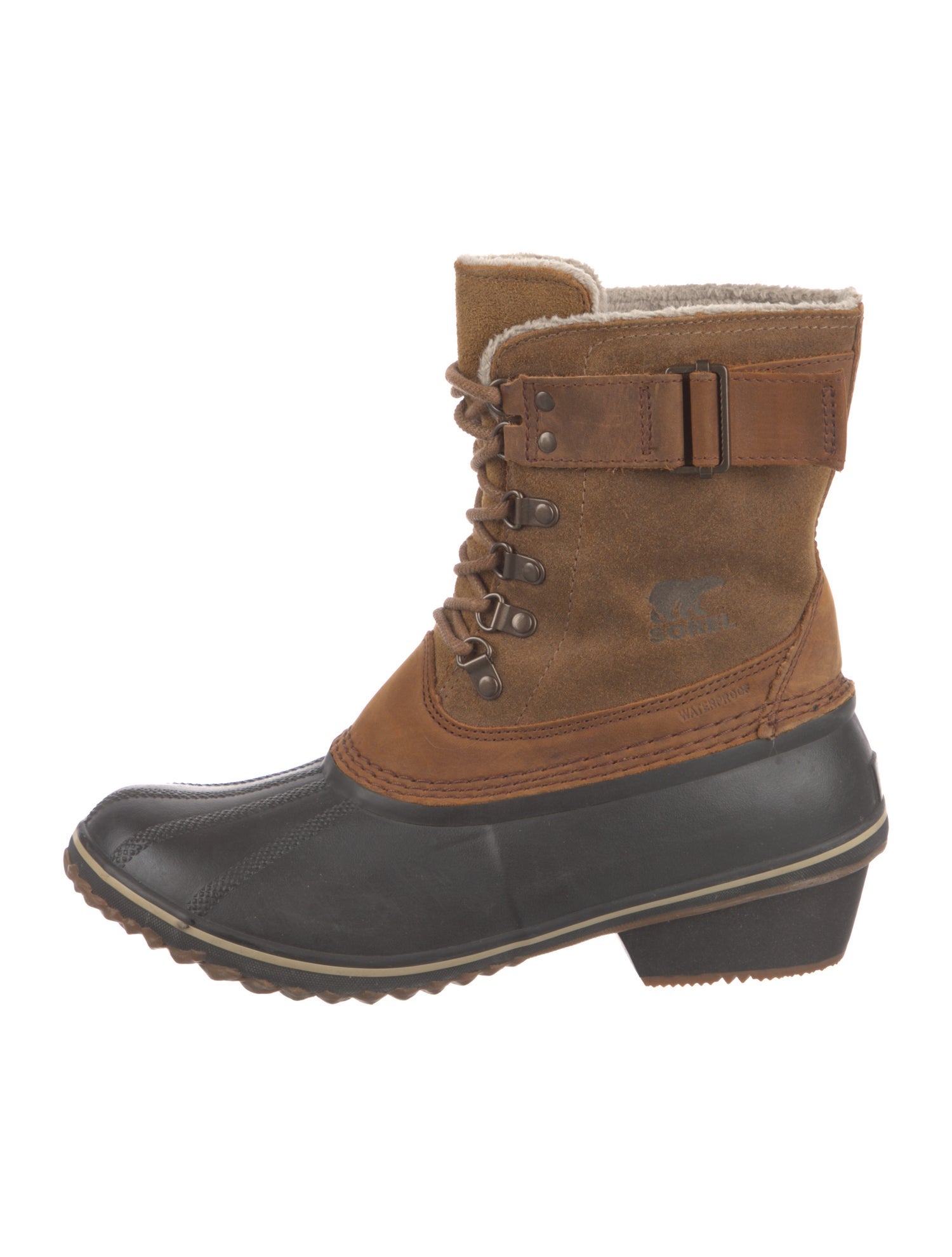 Sorel Suede Lace-Up Boots