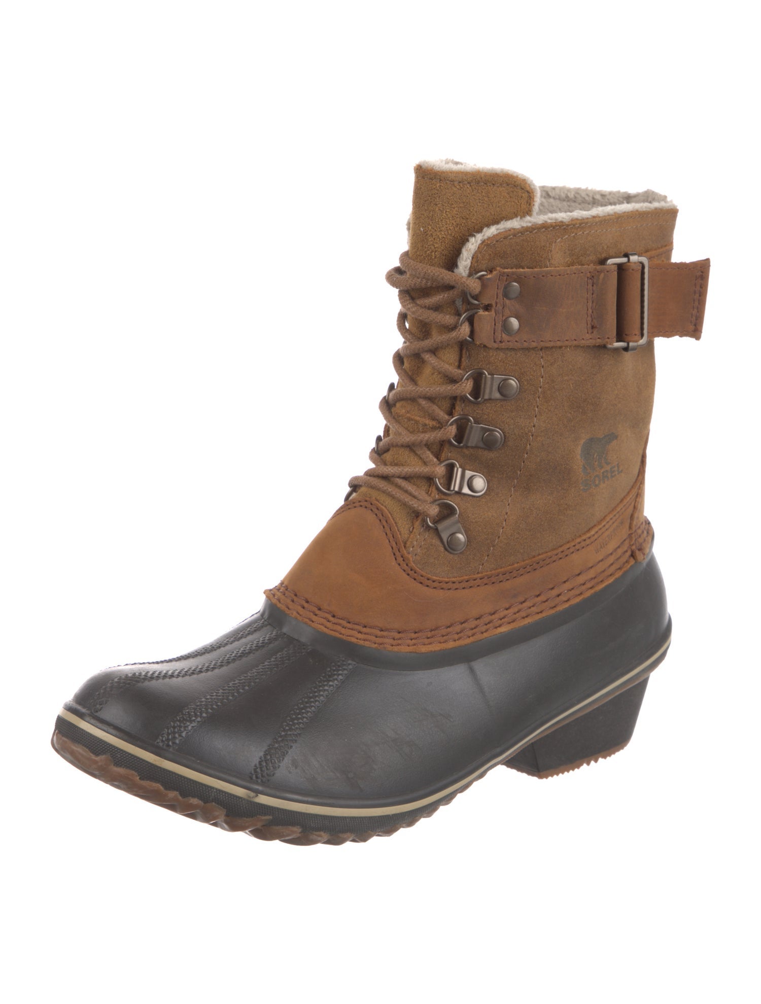 Sorel Suede Lace-Up Boots