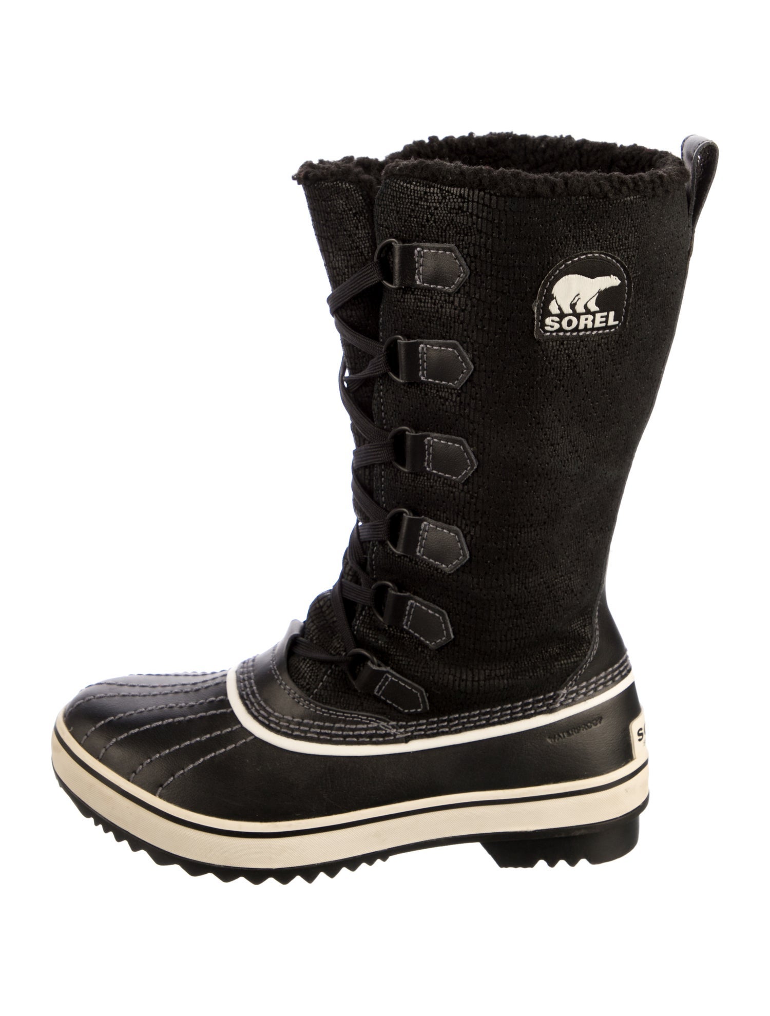 Sorel Leather Lace-Up Boots