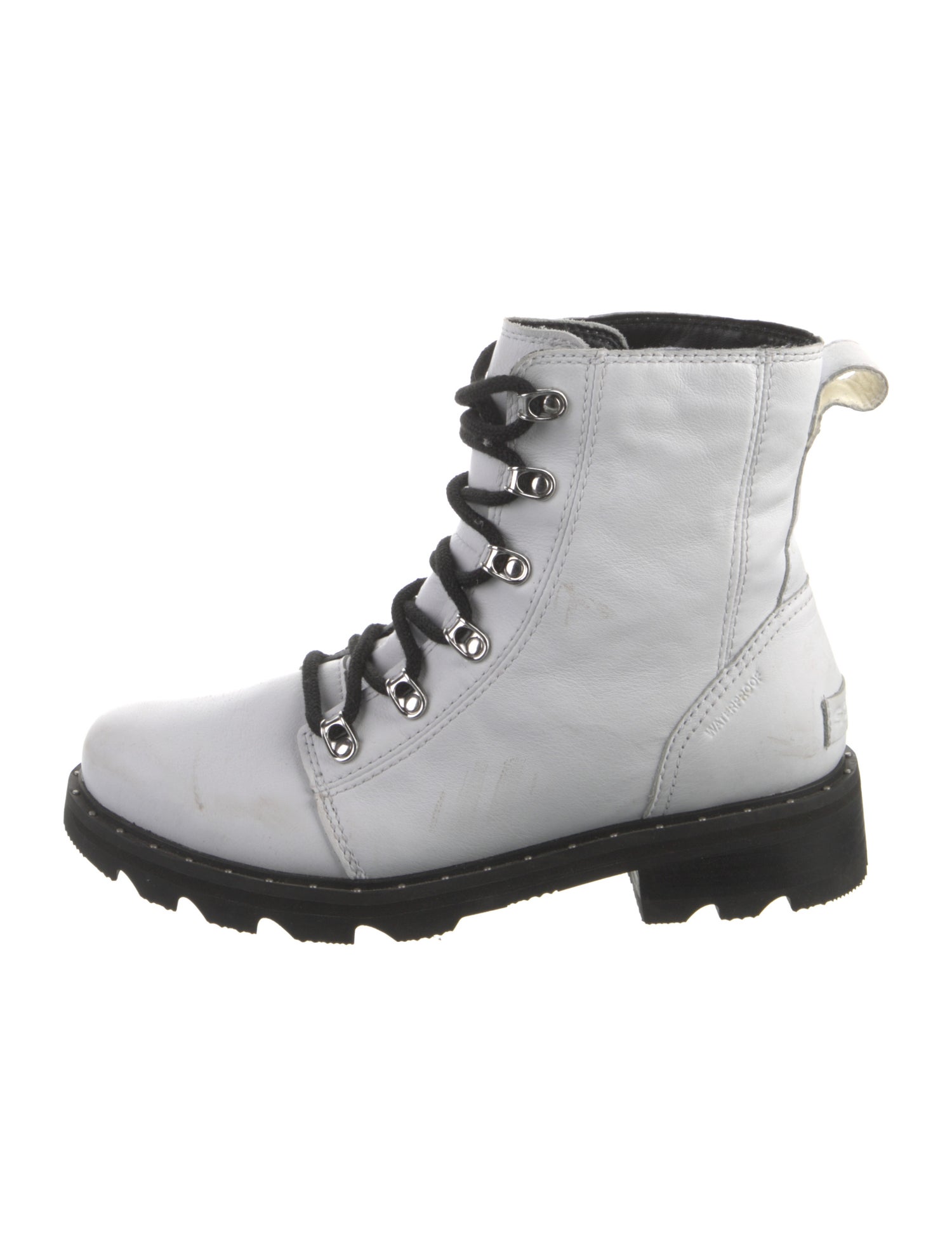 Sorel Leather Combat Boots