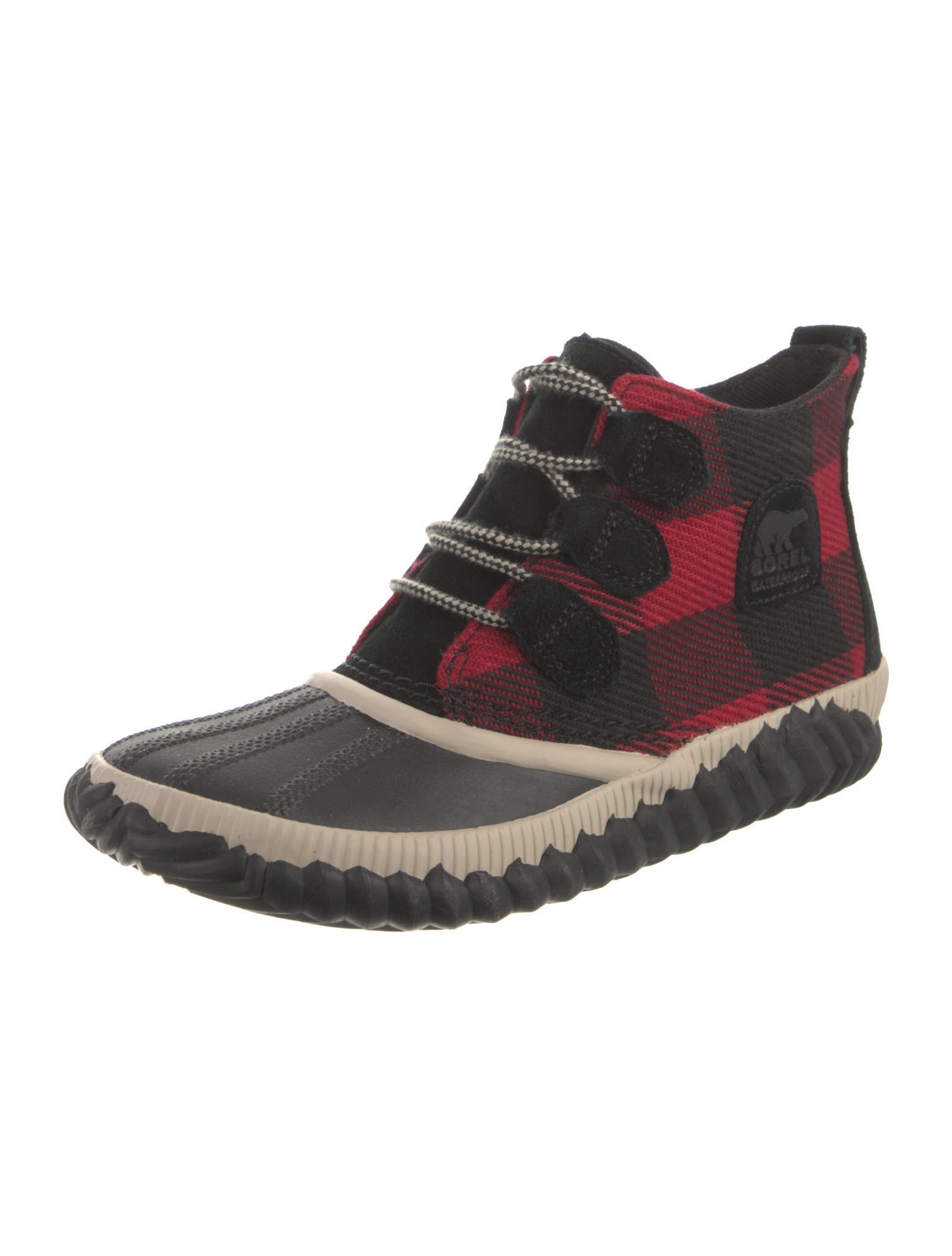 Sorel Canvas Printed Lace-Up Boots