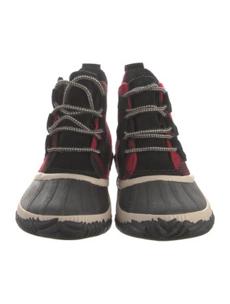 Sorel Canvas Printed Lace-Up Boots