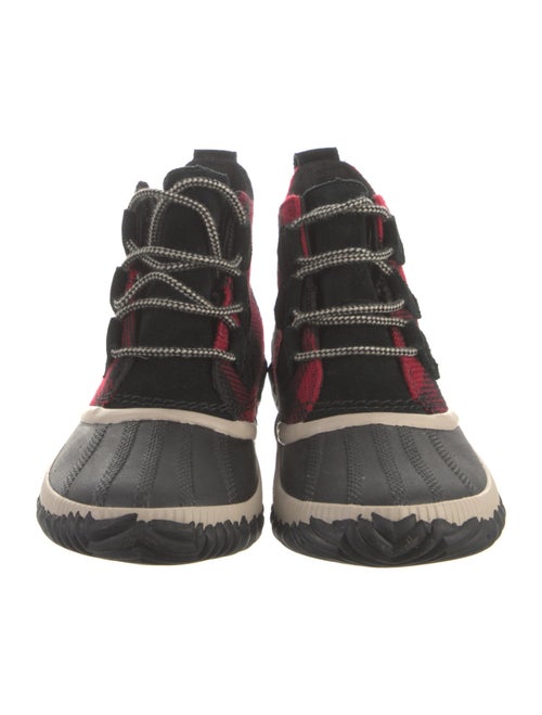 Sorel Canvas Printed Lace-Up Boots