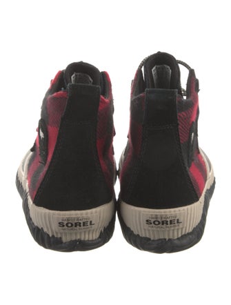 Sorel Canvas Printed Lace-Up Boots