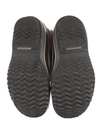 Sorel Suede Faux Fur Trim Lace-Up Boots