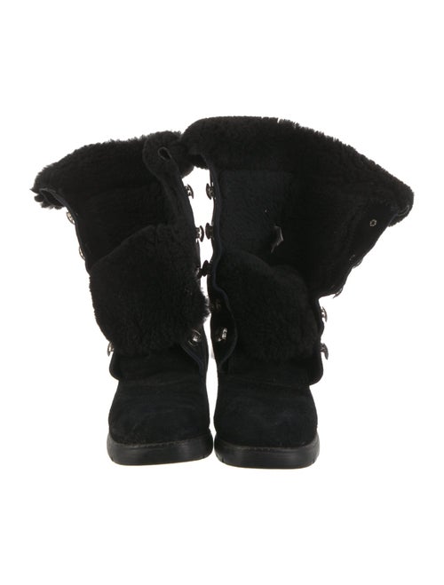 Sorel Suede Combat Boots