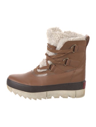 Sorel Leather Lace-Up Boots