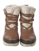 Sorel Leather Lace-Up Boots