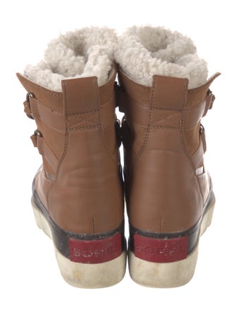 Sorel Leather Lace-Up Boots