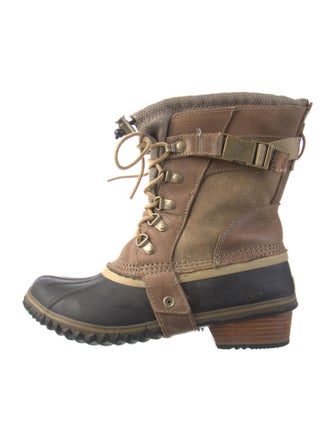 Sorel Leather Lace-Up Boots