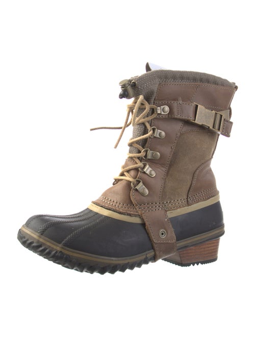 Sorel Leather Lace-Up Boots